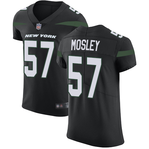 Jets #57 C.J. Mosley Black Alternate Men's Stitched Vapor Untouchable Elite Jersey cheap jerseys for sale - CheapJerseys.Shop