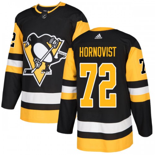 Pittsburgh Penguins #72 Patric Hornqvist Black Home Authentic Stitched Jersey Men's cheap jerseys for sale - CheapJerseys.Shop