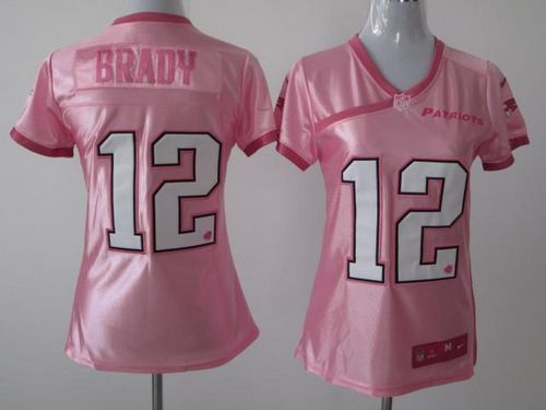 Patriots #12 Tom Brady Pink Women's Be Luv'd Stitched Elite Jersey cheap jerseys for sale - CheapJerseys.Shop