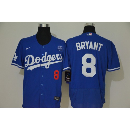 Los Angeles Los Angeles Dodgers #8 Kobe Bryant Men??s Royal Authentic KB Patch Jersey Men's cheap jerseys for sale - CheapJerseys.Shop