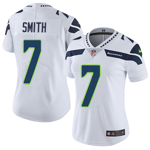 Seahawks #7 Geno Smith White Women's Stitched Vapor Untouchable Limited Jersey cheap jerseys for sale - CheapJerseys.Shop