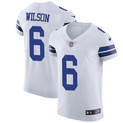 Cowboys #6 Donovan Wilson White Men's Stitched New Elite Jersey cheap jerseys for sale - CheapJerseys.Shop