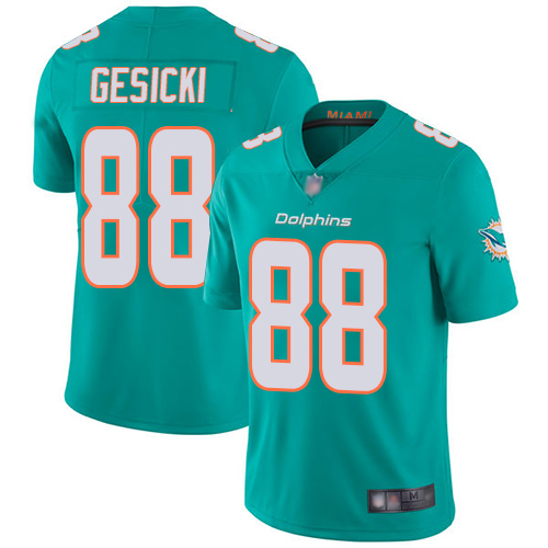 Dolphins #88 Mike Gesicki Aqua Green Team Color Youth Stitched Vapor Untouchable Limited Jersey cheap jerseys for sale - CheapJerseys.Shop