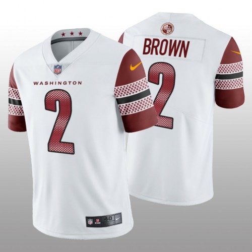 Washington Washington Commanders #2 Dyami Brown Men's Vapor Limited Jersey - White Men's cheap jerseys for sale - CheapJerseys.Shop