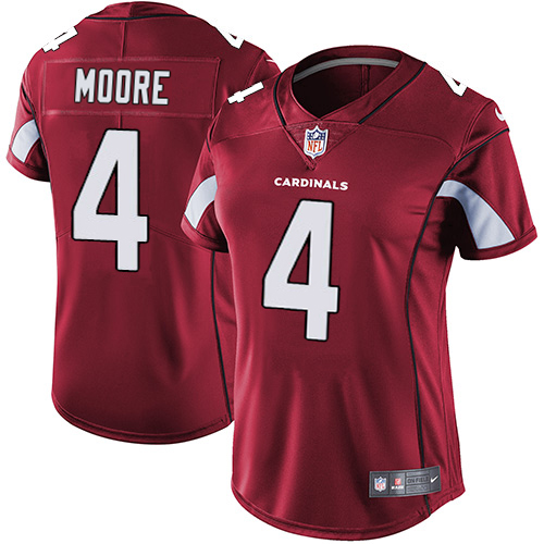 Cardinals #4 Rondale Moore Red Team Color Women's Stitched Vapor Untouchable Limited Jersey cheap jerseys for sale - CheapJerseys.Shop