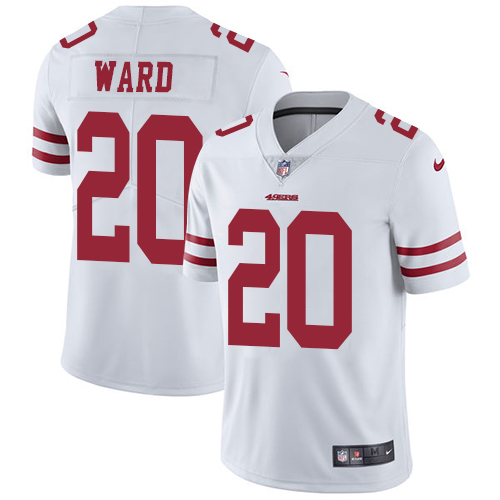 San Francisco 49ers #20 Jimmie Ward White Men's Stitched Vapor Untouchable Limited Jersey Men's cheap jerseys for sale - CheapJerseys.Shop