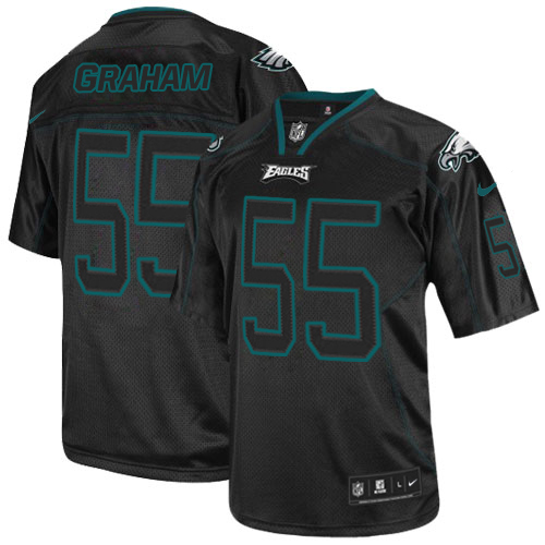 Eagles #55 Brandon Graham Lights Out Black Men's Stitched Elite Jersey cheap jerseys for sale - CheapJerseys.Shop