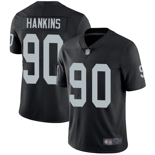 Las Vegas Raiders #90 Johnathan Hankins Black Team Color Men's Stitched Vapor Untouchable Limited Jersey Men's cheap jerseys for sale - CheapJerseys.Shop