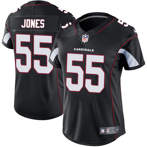 Arizona Cardinals #55 Chandler Jones Black Alternate Women's Stitched Vapor Untouchable Limited Jersey Womens cheap jerseys for sale - CheapJerseys.Shop