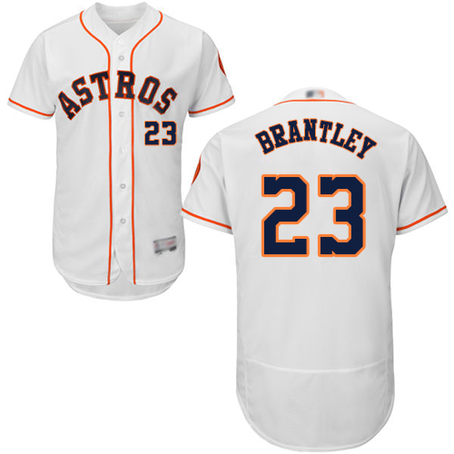 Houston Astros #23 Michael Brantley White Flexbase Authentic Collection Stitched Jersey Men's cheap jerseys for sale - CheapJerseys.Shop