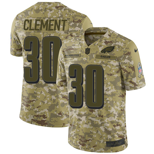 Philadelphia Eagles #30 Corey Clement Camo Youth Stitched Limited 2018 Salute to Service Jersey Youth cheap jerseys for sale - CheapJerseys.Shop