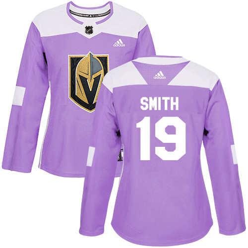 Golden Vegas Golden Knights #19 Reilly Smith Purple Authentic Fights Cancer Women's Stitched Jersey Womens cheap jerseys for sale - CheapJerseys.Shop