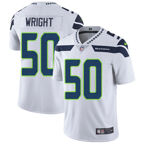 Seattle Seahawks #50 K.J. Wright White Men's Stitched Vapor Untouchable Limited Jersey Men's cheap jerseys for sale - CheapJerseys.Shop