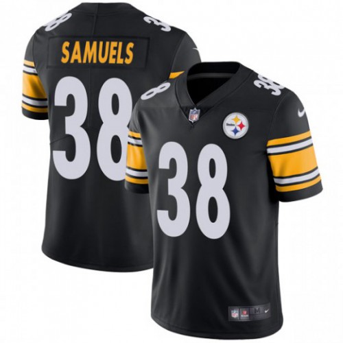 Pittsburgh Steelers #38 Jaylen Samuels Black Team Color Men's Stitched Vapor Untouchable Limited Jersey Men's cheap jerseys for sale - CheapJerseys.Shop