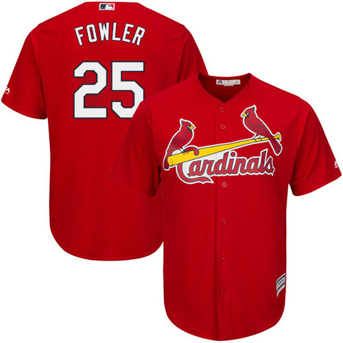 St.Louis Cardinals #25 Dexter Fowler Red Cool Base Stitched Youth Jersey Youth cheap jerseys for sale - CheapJerseys.Shop