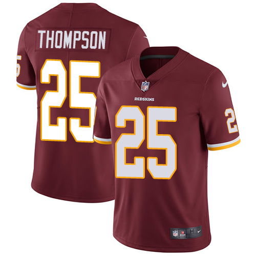 Washington Commanders #25 Chris Thompson Burgundy Red Team Color Men's Stitched Vapor Untouchable Limited Jersey Men's cheap jerseys for sale - CheapJerseys.Shop