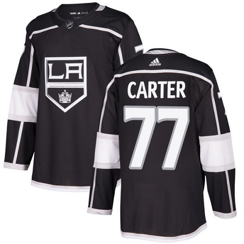 Los Angeles Kings #77 Jeff Carter Black Home Authentic Stitched Jersey Men's cheap jerseys for sale - CheapJerseys.Shop