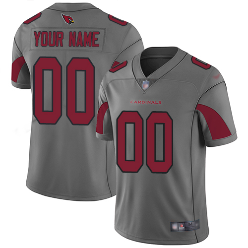 Arizona Cardinals Customized Silver Men's Stitched Limited Inverted Legend Jersey cheap jerseys for sale - CheapJerseys.Shop