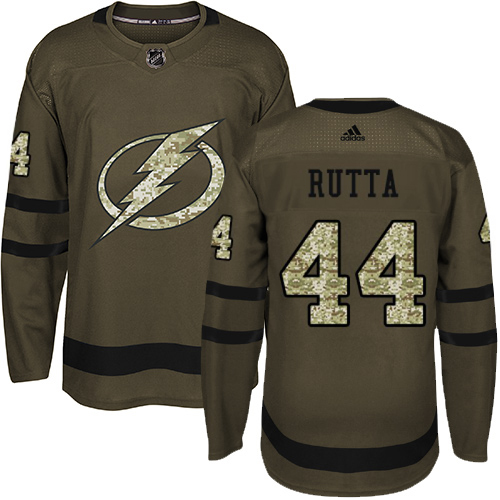 Tampa Bay Lightning #44 Jan Rutta Green Salute to Service Stitched Jersey Men's cheap jerseys for sale - CheapJerseys.Shop