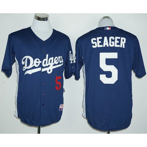 Los Angeles Dodgers #5 Corey Seager Navy Blue Cooperstown Stitched Jersey Men's cheap jerseys for sale - CheapJerseys.Shop