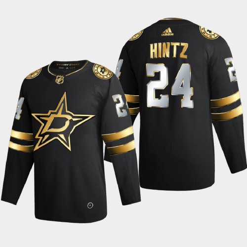Dallas Dallas Stars #24 Roope Hintz Men's Black Golden Edition Limited Stitched Jersey Men's cheap jerseys for sale - CheapJerseys.Shop