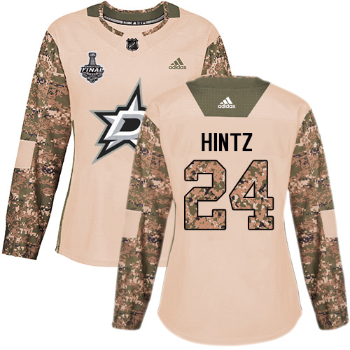Dallas Stars #24 Roope Hintz Camo Authentic 2017 Veterans Day Women's 2020 Stanley Cup Final Stitched Jersey Womens cheap jerseys for sale - CheapJerseys.Shop