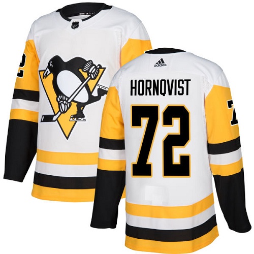 Pittsburgh Penguins #72 Patric Hornqvist White Road Authentic Stitched Jersey Men's cheap jerseys for sale - CheapJerseys.Shop