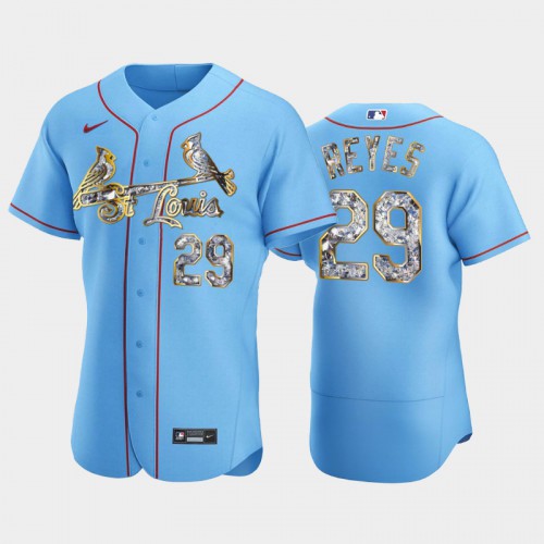 St.Louis St.Louis Cardinals #29 Alex Reyes Men's Diamond Edition Jersey - Blue Men's cheap jerseys for sale - CheapJerseys.Shop