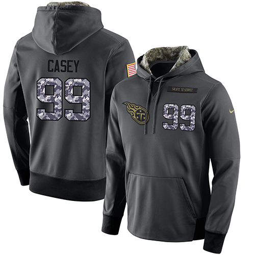 Men's Tennessee Titans #99 Jurrell Casey Stitched Black Anthracite Salute To Service Player Performance Hoodie cheap jerseys for sale - CheapJerseys.Shop