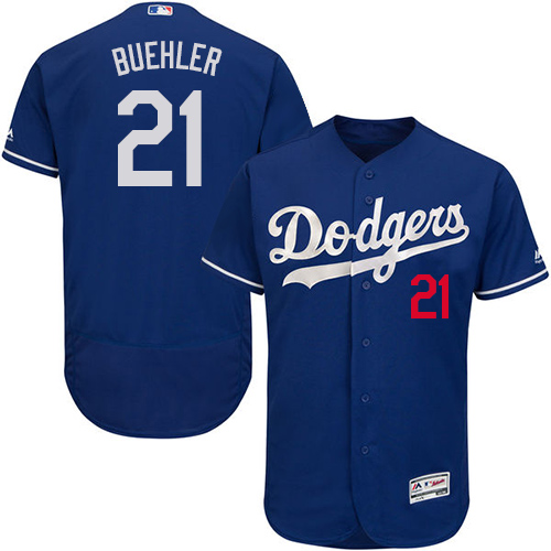 Los Angeles Dodgers #21 Walker Buehler Blue Flexbase Authentic Collection Stitched Jersey Men's cheap jerseys for sale - CheapJerseys.Shop