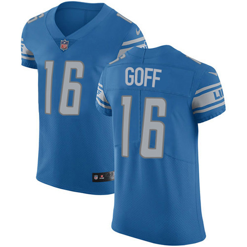 Detroit Lions #16 Jared Goff Blue Throwback Men's Stitched Vapor Untouchable Elite Jersey cheap jerseys for sale - CheapJerseys.Shop