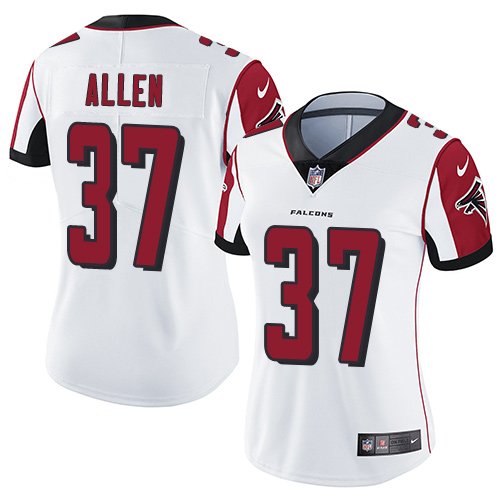 Atlanta Falcons #37 Ricardo Allen White Women's Stitched Vapor Untouchable Limited Jersey Womens cheap jerseys for sale - CheapJerseys.Shop