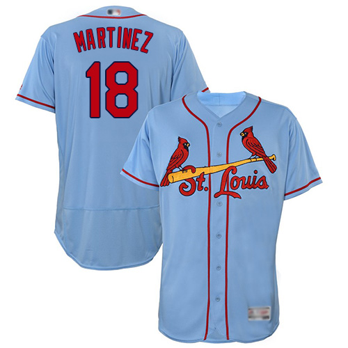 St.Louis Cardinals #18 Carlos Martinez Light Blue Flexbase Authentic Collection Stitched Jersey Men's cheap jerseys for sale - CheapJerseys.Shop