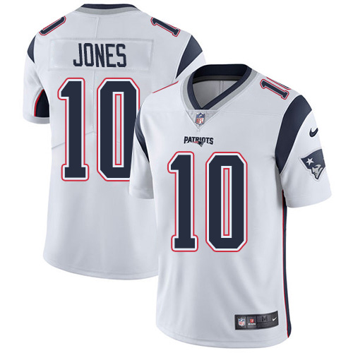 Patriots #10 Mac Jones White Men's Stitched Vapor Untouchable Limited Jersey cheap jerseys for sale - CheapJerseys.Shop
