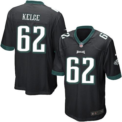 Eagles #62 Jason Kelce Black Alternate Youth Stitched New Elite Jersey cheap jerseys for sale - CheapJerseys.Shop