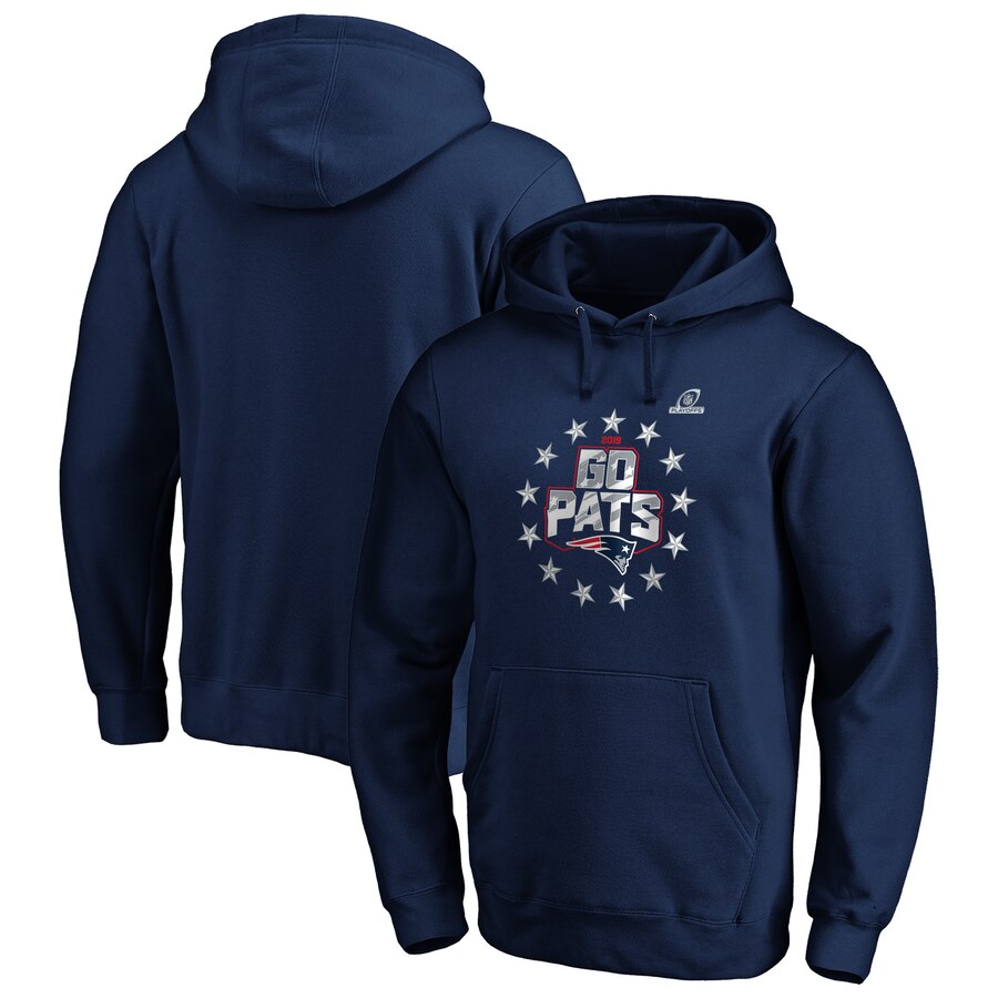 New England Patriots 2019 Playoffs Bound Hometown Checkdown Pullover Hoodie Navy cheap jerseys for sale - CheapJerseys.Shop