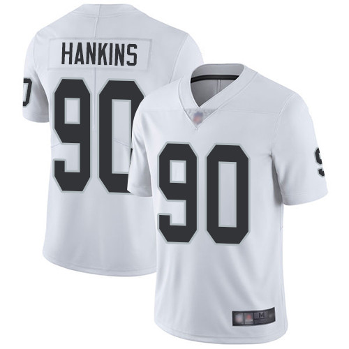 Las Vegas Raiders #90 Johnathan Hankins White Men's Stitched Vapor Untouchable Limited Jersey Men's cheap jerseys for sale - CheapJerseys.Shop