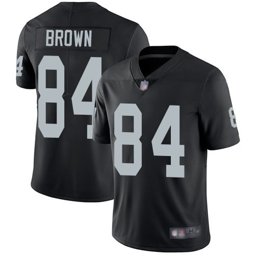 Las Vegas Raiders #84 Antonio Brown Black Team Color Men's Stitched Vapor Untouchable Limited Jersey Men's cheap jerseys for sale - CheapJerseys.Shop
