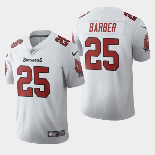 Tampa Bay Tampa Bay Buccaneers #25 Peyton Barber White Men's 2020 Vapor Limited Jersey Men's cheap jerseys for sale - CheapJerseys.Shop