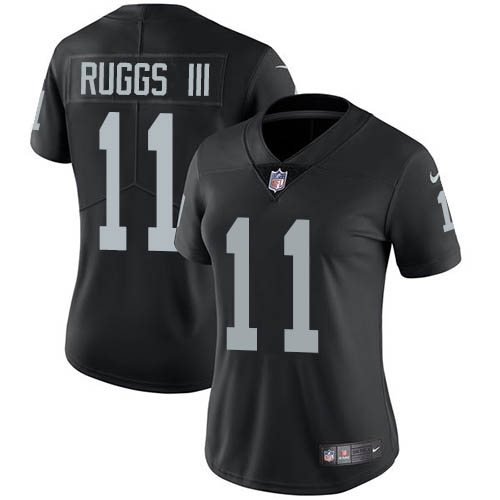 Las Vegas Raiders #11 Henry Ruggs III Black Team Color Women's Stitched Vapor Untouchable Limited Jersey Womens cheap jerseys for sale - CheapJerseys.Shop