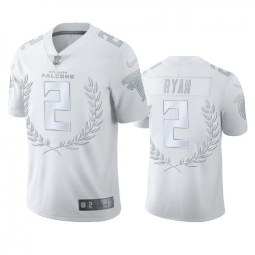 Atlanta Atlanta Falcons #2 Matt Ryan Men''s Platinum MVP Limited Edition Jersey Men's cheap jerseys for sale - CheapJerseys.Shop