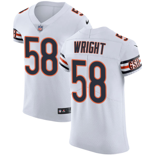 Bears #58 Darnell Wright White Men's Stitched Vapor Untouchable Elite Jersey cheap jerseys for sale - CheapJerseys.Shop