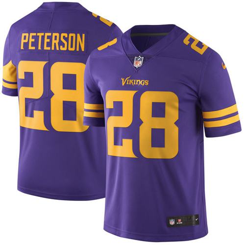Minnesota Vikings #28 Adrian Peterson Purple Youth Stitched Limited Rush Jersey Youth cheap jerseys for sale - CheapJerseys.Shop
