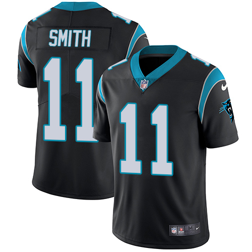 Carolina Panthers #11 Torrey Smith Black Team Color Youth Stitched Vapor Untouchable Limited Jersey Youth cheap jerseys for sale - CheapJerseys.Shop