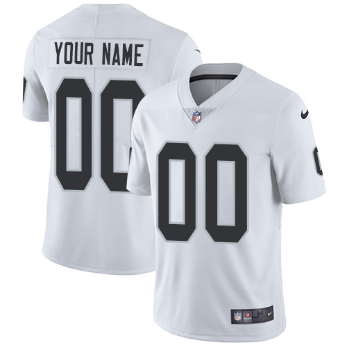 Las Vegas Raiders Customized White Stitched Vapor Untouchable Limited Men's Jersey cheap jerseys for sale - CheapJerseys.Shop