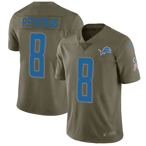 Lions #8 Josh Reynolds Olive Youth Stitched Limited 2017 Salute To Service Jersey cheap jerseys for sale - CheapJerseys.Shop