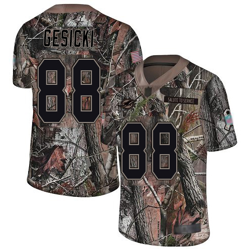 Dolphins #88 Mike Gesicki Camo Men's Stitched Limited Rush Realtree Jersey cheap jerseys for sale - CheapJerseys.Shop