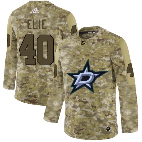 Dallas Stars #40 Remi Elie Camo Authentic Stitched Jersey Men's cheap jerseys for sale - CheapJerseys.Shop