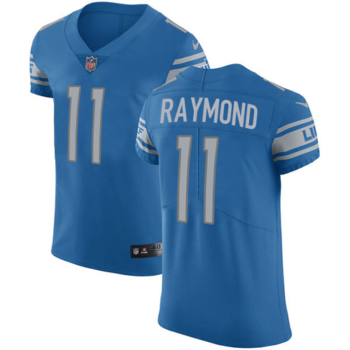 Lions #11 Kalif Raymond Blue Team Color Men's Stitched Vapor Untouchable Elite Jersey cheap jerseys for sale - CheapJerseys.Shop