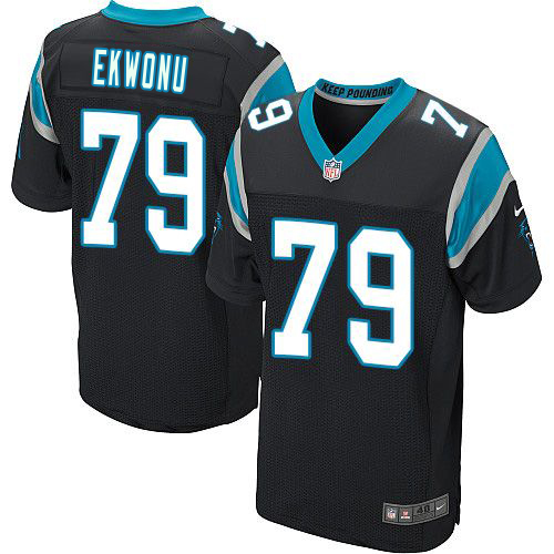 Panthers #79 Ikem Ekwonu Black Team Color Men's Stitched Vapor Untouchable Elite Jersey cheap jerseys for sale - CheapJerseys.Shop